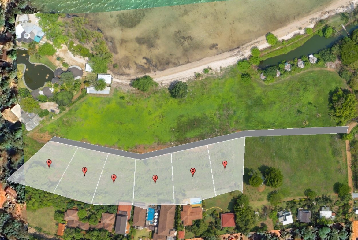 Top view of the 6 plots (birdseye).