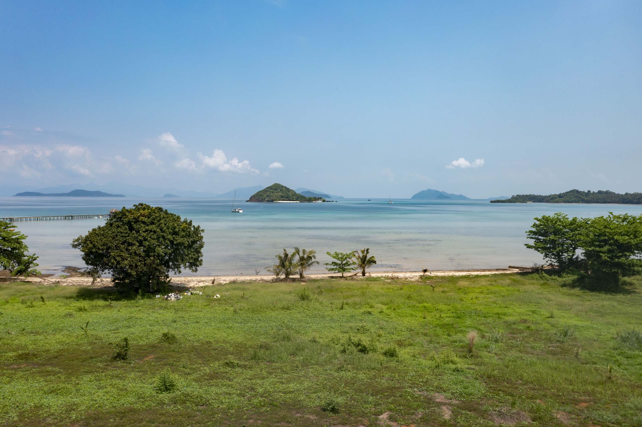 View from plot one in north direction