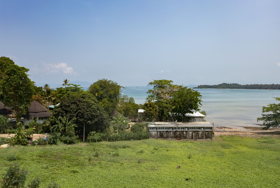 View from plot 5 in north direction