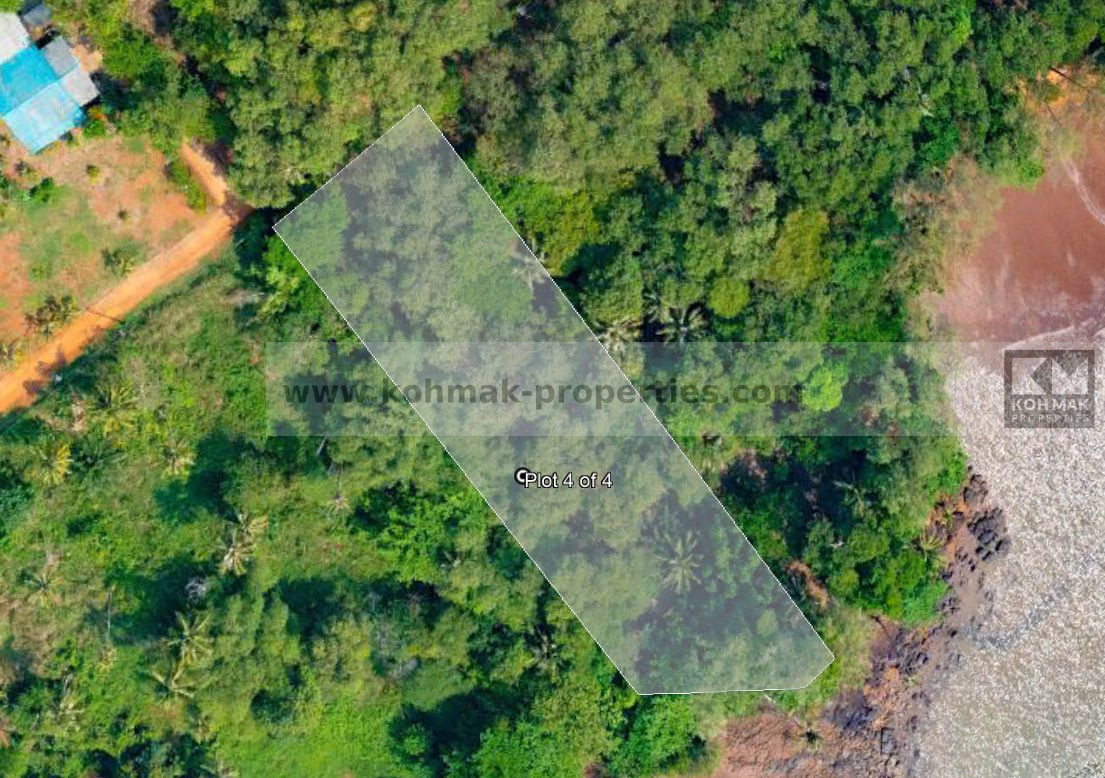 Costal Seafront Land – Koh Mak (Plot 4 of 4, 3,200 sqm)
